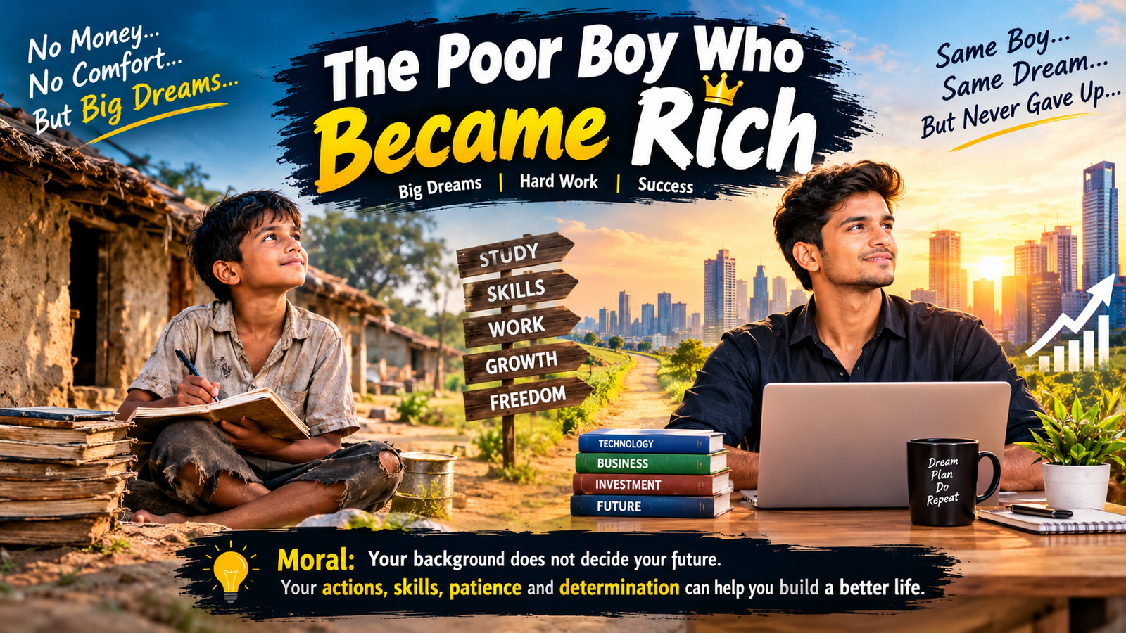The Poor Boy Who Became Rich