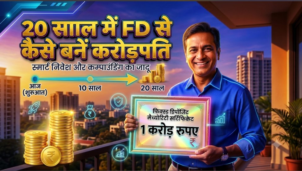 ₹20 लाख से करोड़पति कैसे बनें?